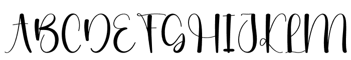 Beautygirl Font UPPERCASE