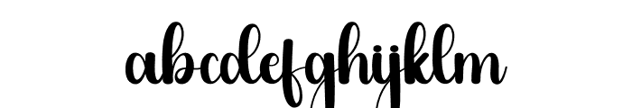 Beautygirl Font LOWERCASE