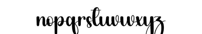 Beautygirl Font LOWERCASE