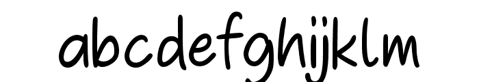 Bebas Note Light Font LOWERCASE