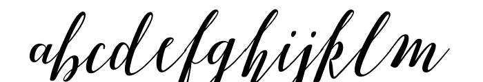 Bebby washington Font LOWERCASE