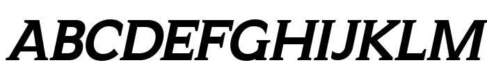 Beckland Black Italic Font UPPERCASE
