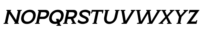 Beckland Extra Bold Italic Font UPPERCASE