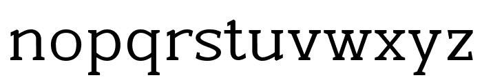 Beckland Medium Font LOWERCASE