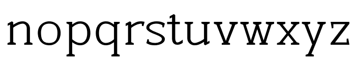 Beckland Regular Font LOWERCASE
