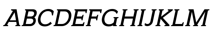Beckland Semi Bold Italic Font UPPERCASE