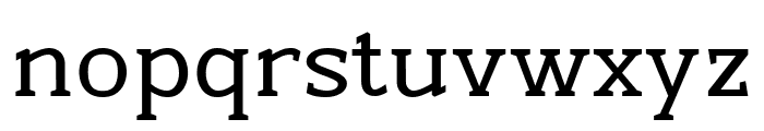 Beckland Semi Bold Font LOWERCASE