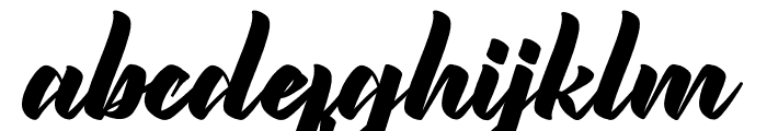 Beckley Font LOWERCASE