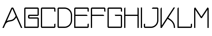 Beckson Regular Font UPPERCASE