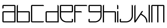 Beckson Regular Font LOWERCASE