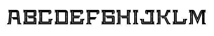 Bedengkang-NormalInline Font LOWERCASE