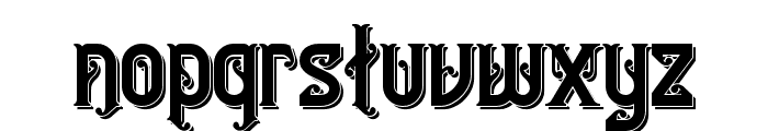 Bedesau-Shadow Font LOWERCASE