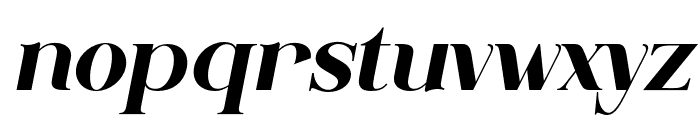 Bedicta Hosta Italic Font LOWERCASE