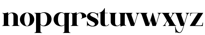 Bedicta Hosta Regular Font LOWERCASE