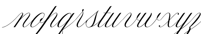 Bedlingham-ExtraLight Font LOWERCASE