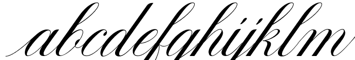 Bedlingham-Medium Font LOWERCASE