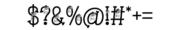 Bee Baby Font OTHER CHARS