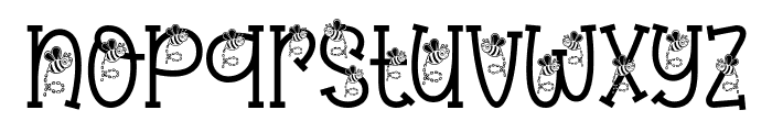Bee Baby Font LOWERCASE