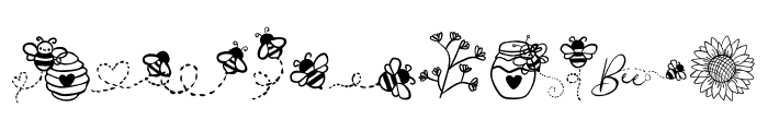 Bee Bundle Font LOWERCASE