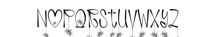 Bee Darling Font LOWERCASE
