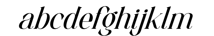 Bee Groove Italic Font LOWERCASE