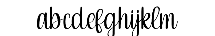 Bee Hearts Font LOWERCASE