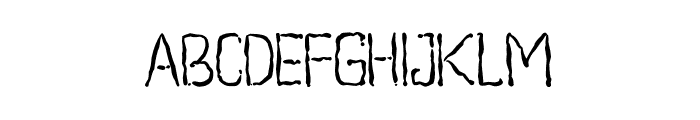 Beegal Font UPPERCASE