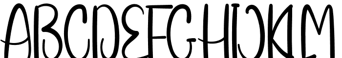 Beekeepers Font UPPERCASE