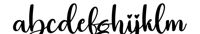 Beelover Font LOWERCASE