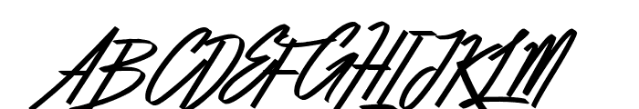 Befitting Font UPPERCASE