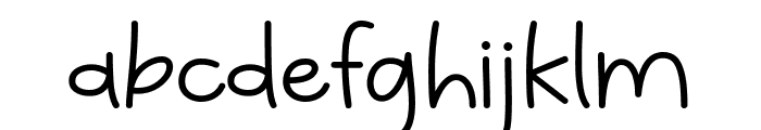 Before Loving You Font LOWERCASE