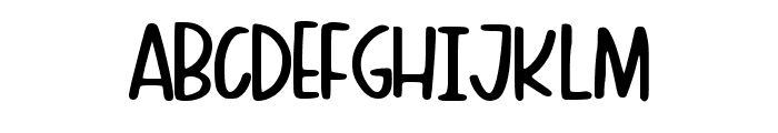 Befriend Comic Regular Font UPPERCASE