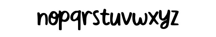 Befriend Comic Regular Font LOWERCASE