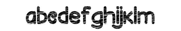 Befront Regular Font LOWERCASE