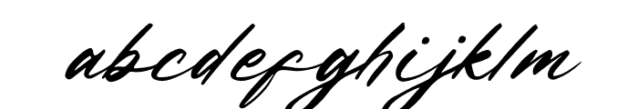 Begatory Italic Font LOWERCASE