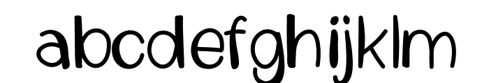 Beginner Font LOWERCASE