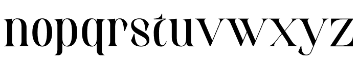 Begitta Font LOWERCASE