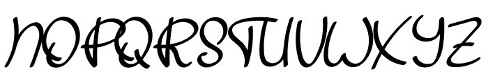 Begubal Font UPPERCASE