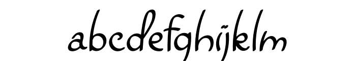 Begubal Font LOWERCASE