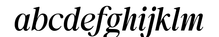 Behind The Nineties Medium Italic Font LOWERCASE