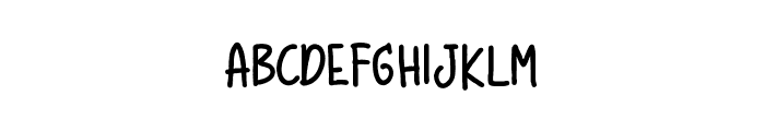 Beiby Font UPPERCASE