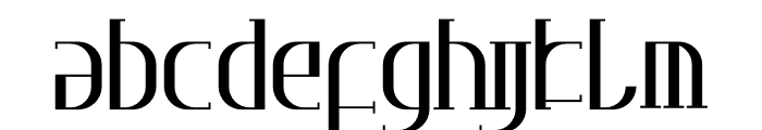 Beifade Font LOWERCASE