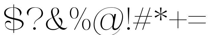 BeiluMooli-Regular Font OTHER CHARS