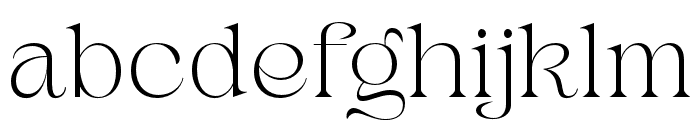 BeiluMooli-Regular Font LOWERCASE