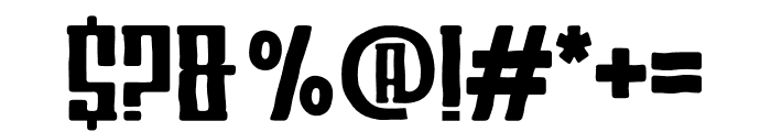 BelangKeslomotBrush Font OTHER CHARS