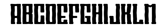 BelangKeslomotBrush Font LOWERCASE