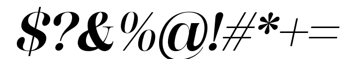 Belarmina-Italic Font OTHER CHARS