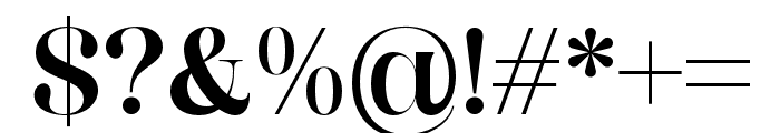 Belarmina-Regular Font OTHER CHARS