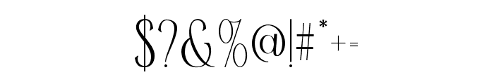 Belganora-Regular Font OTHER CHARS