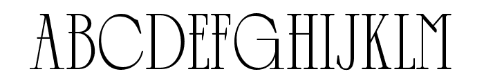 BelgianRomantic-Regular Font UPPERCASE